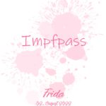 Impfpass "Farbklecks"