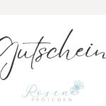 Gutschein zum selber ausdrucken